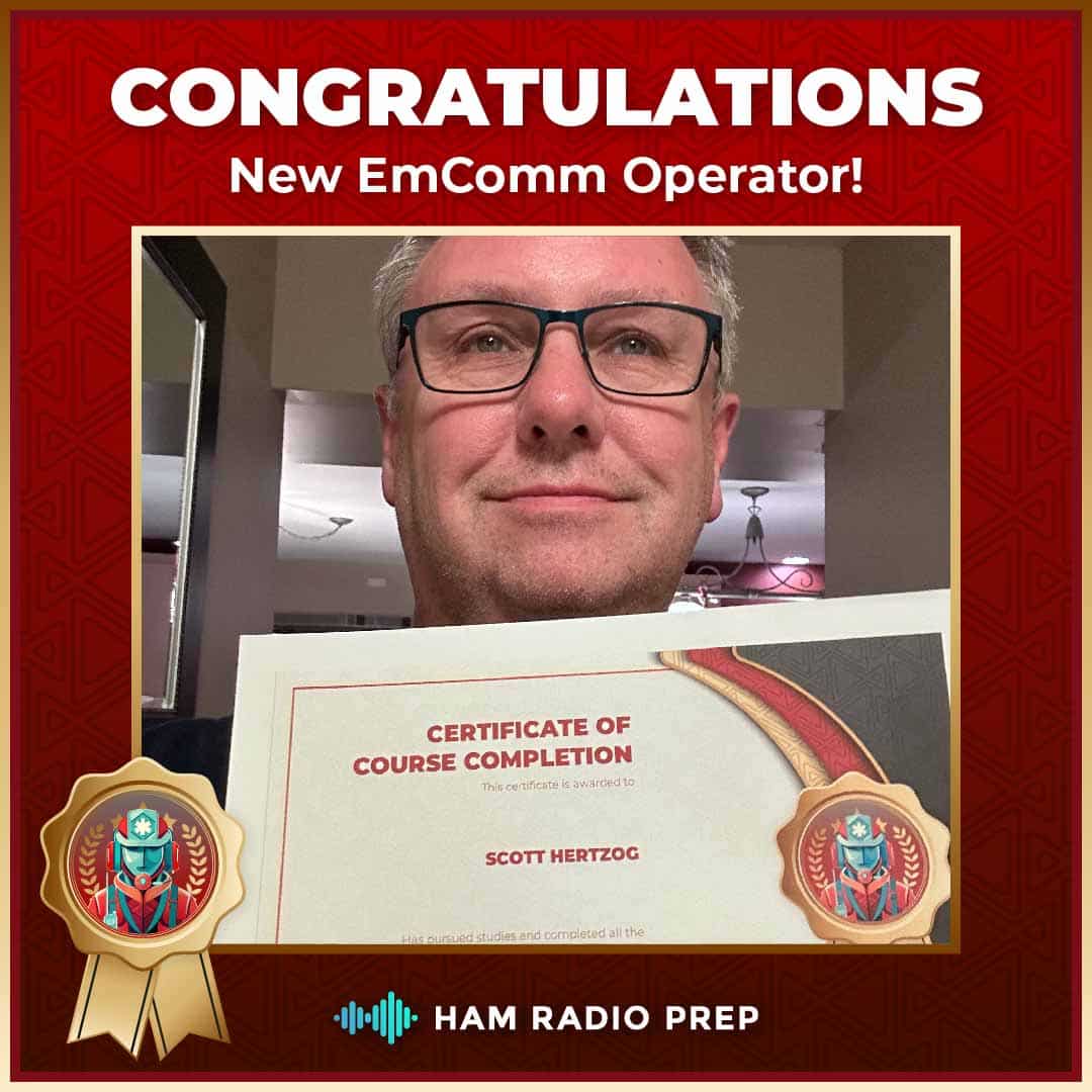 Scott Hertzog EmComm testimonial