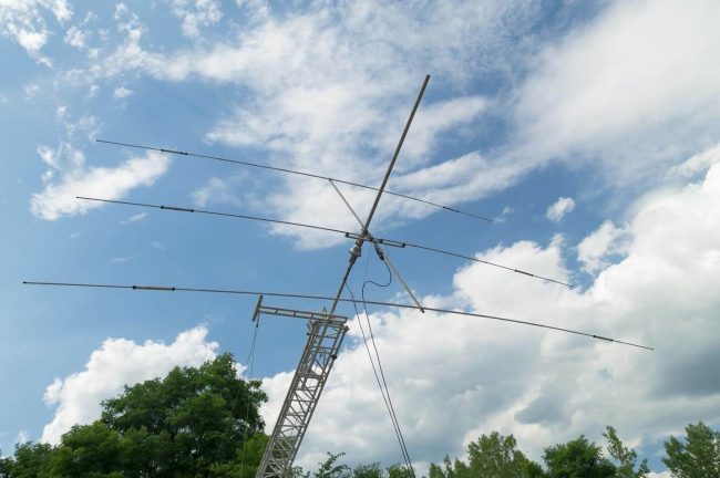Amateur radio antennas allow long-distance communication without cell towers or internet.