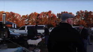 Jim, Max, James Exploring the Stone Mountain Hamfest Boneyard