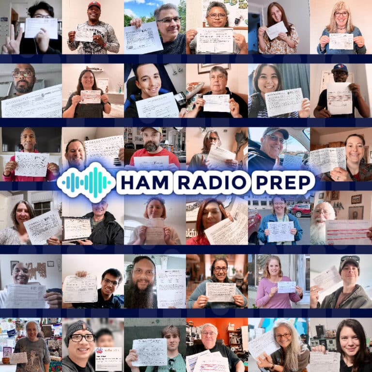 Students who passed their Ham Radio License Exam with the Ham Radio Prep Program