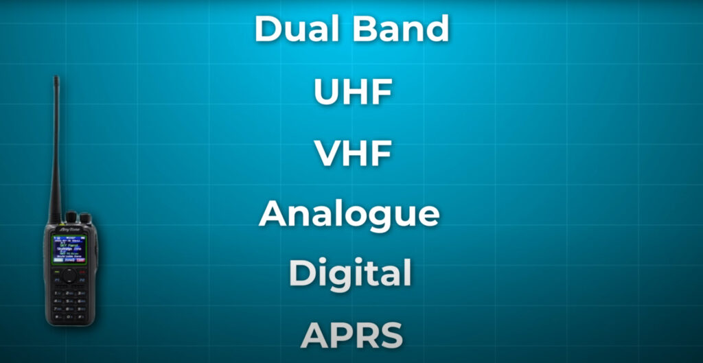 Functionalities of AnyTone AT-D878UBII Plus Radio