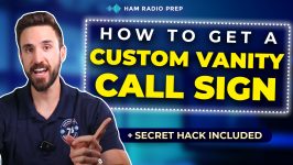 Vanity call sign thumbnail