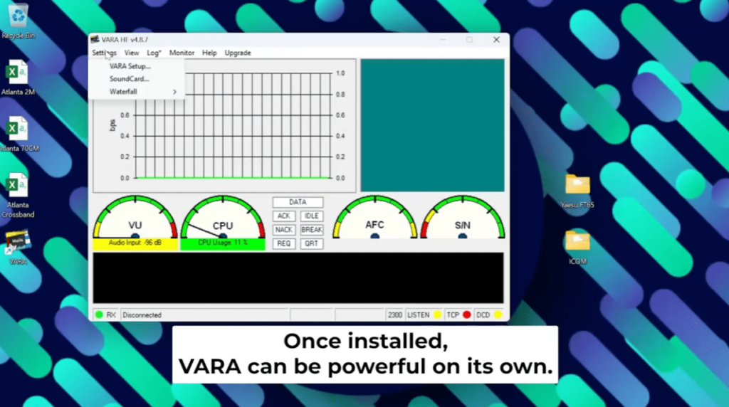 HF VARA Chat